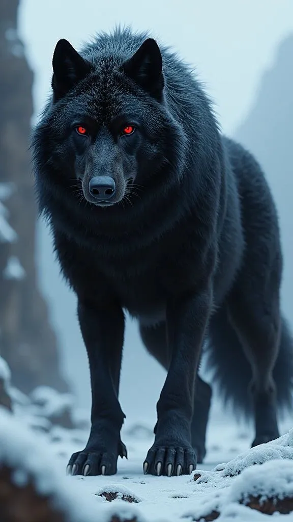 ai character: Loup  background