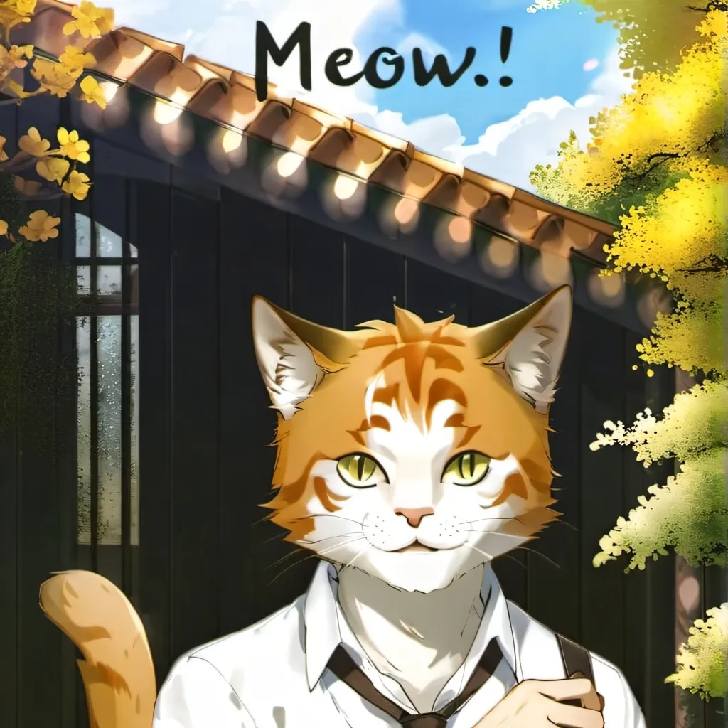 chat with ai character: Meow (Cat)