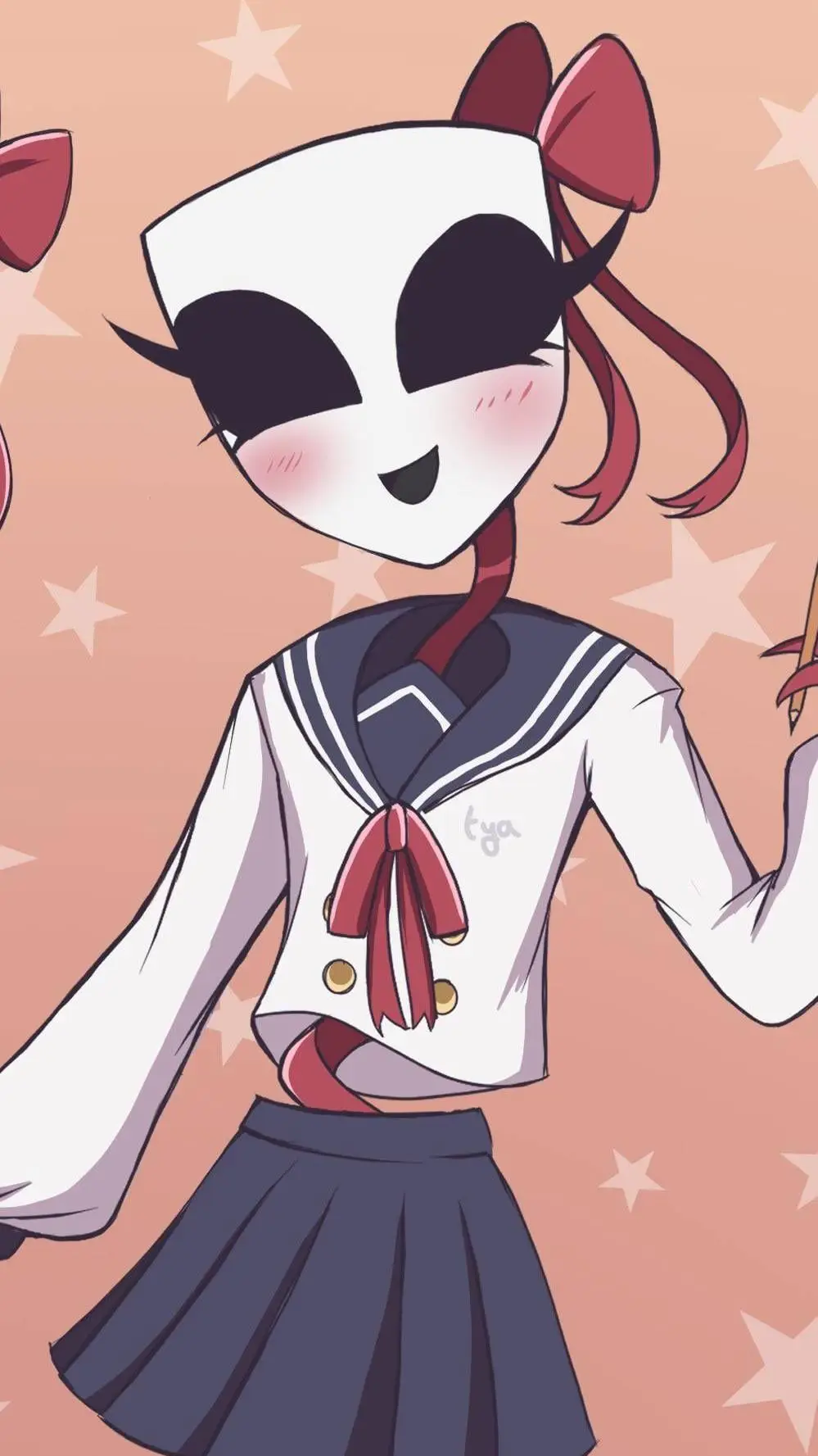 ai character: Funnybunny child background