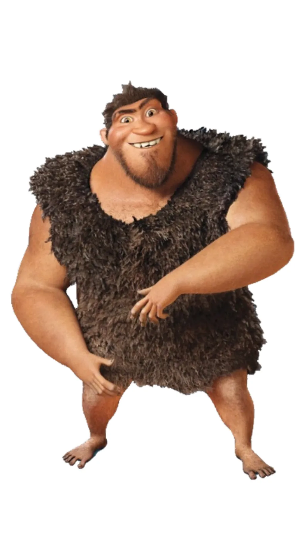 ai character: Grug￼ background