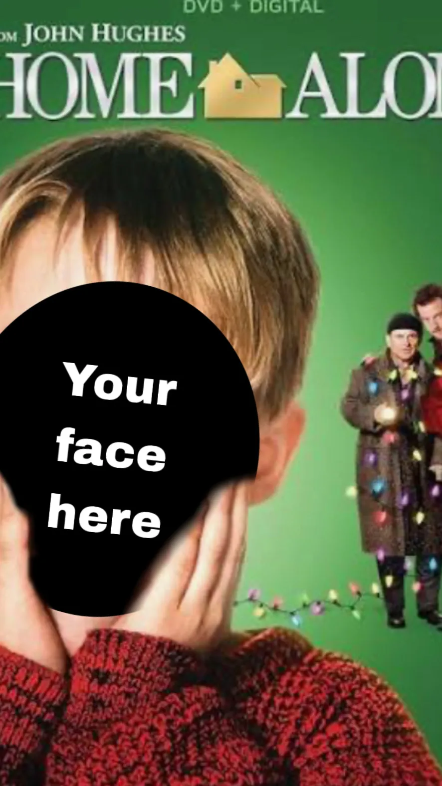 ai character: Home alone background