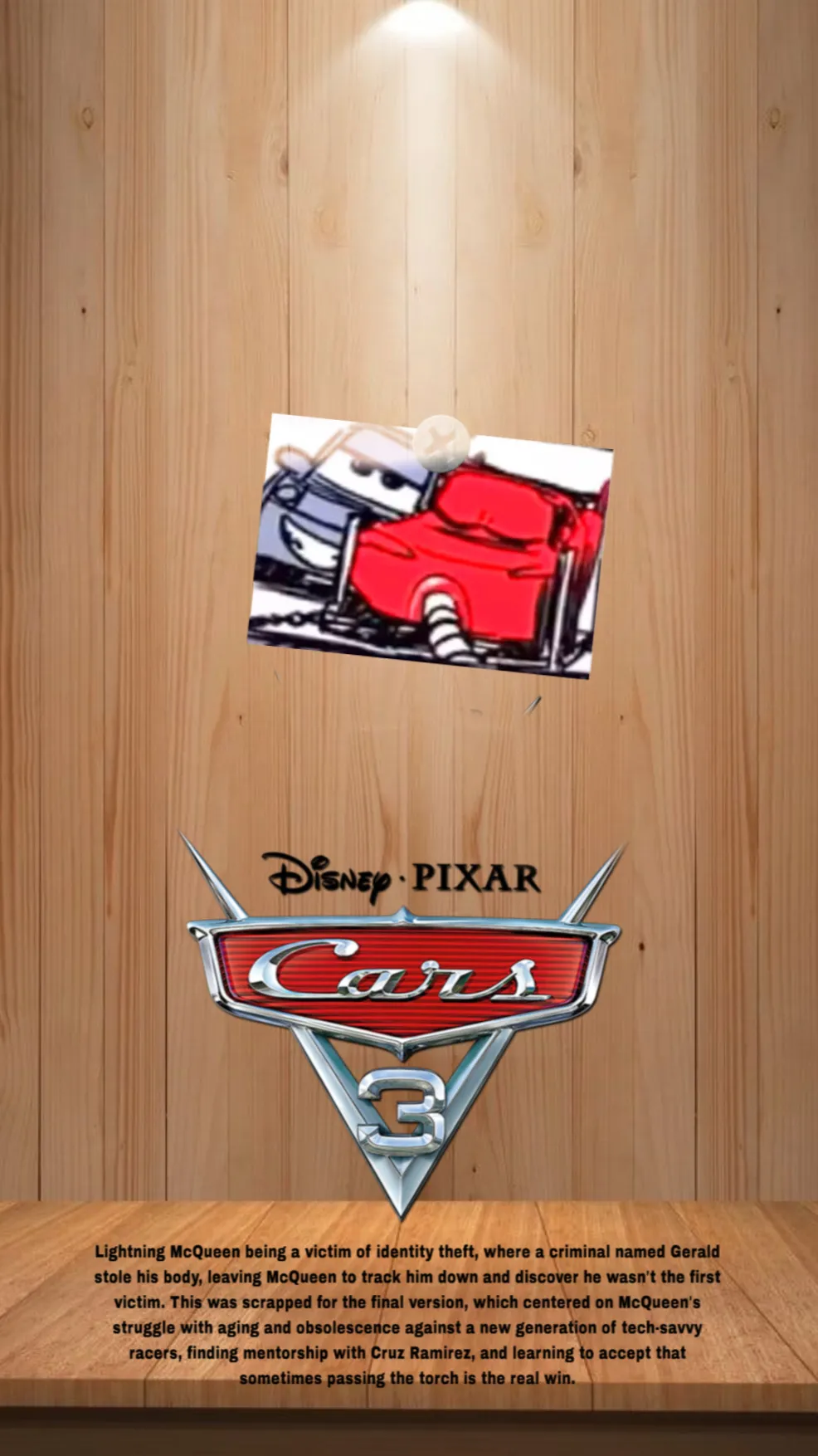 ai character: original cars 3 background