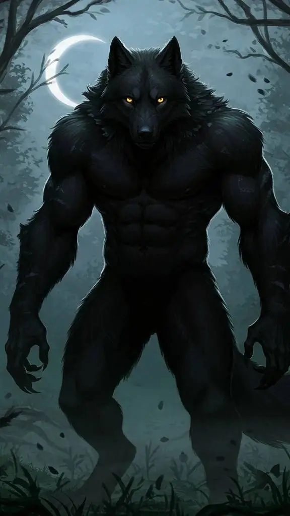 ai character: (you) werewolf  background