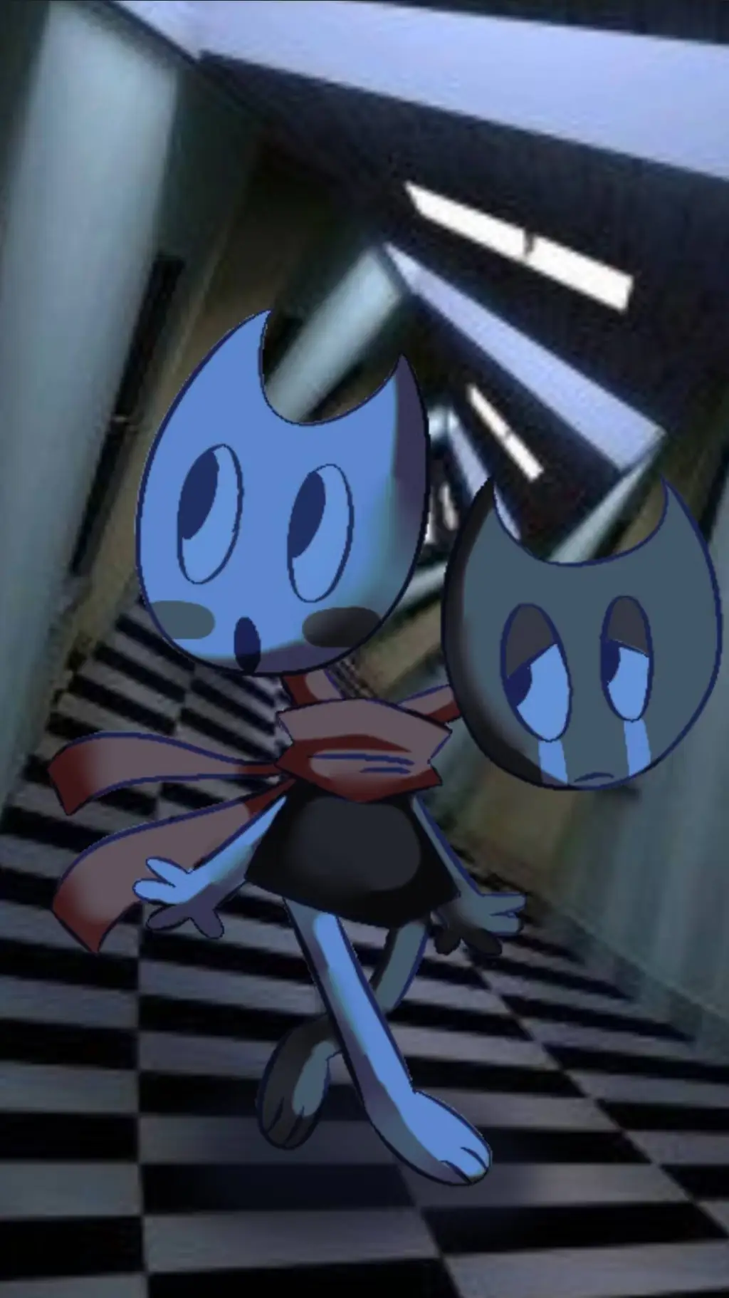 ai character: RnD Dreamcore background