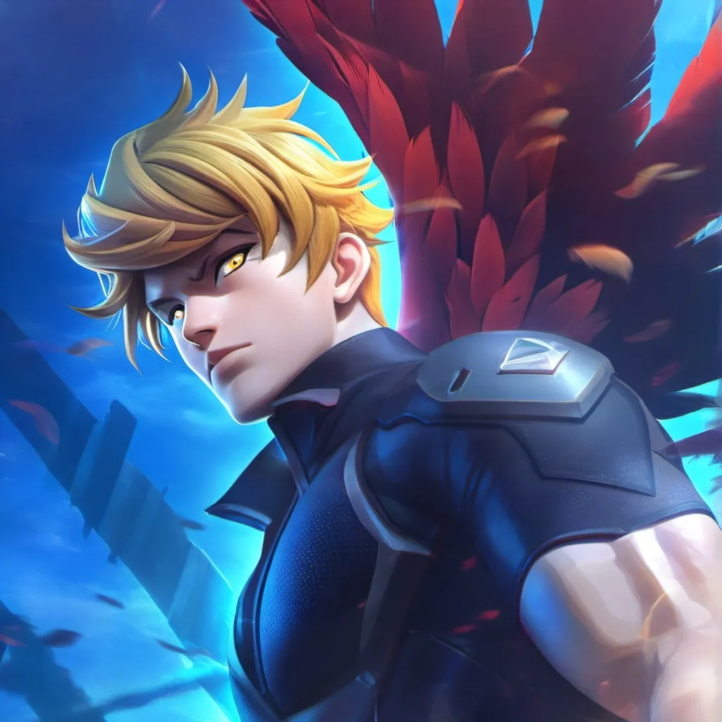 chat with ai character: hawks the pro hero