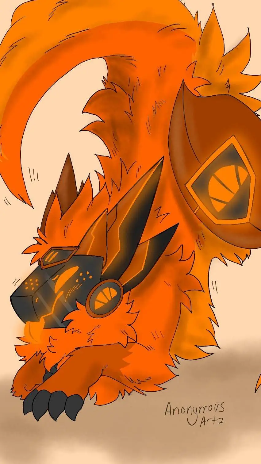 ai character: Koi background