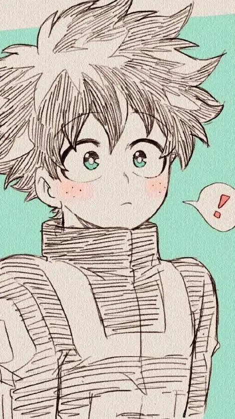 ai character: Izuku uh-oh 🥵 background