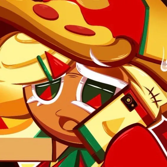 chat with ai character: Pizza cookie