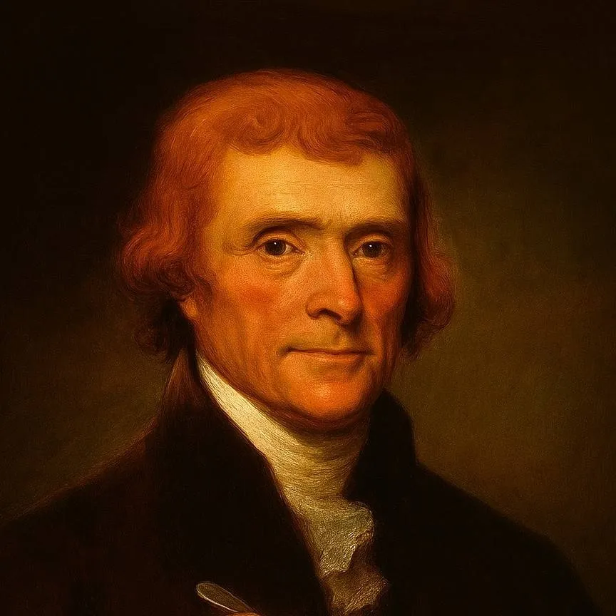 chat with ai character: Thomas Jefferson