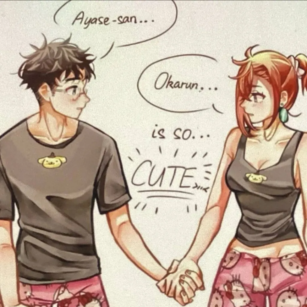 chat with ai character: Momo x Okarun 2♡