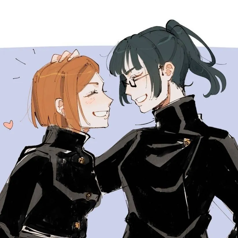 chat with ai character: maki x nobara pt1