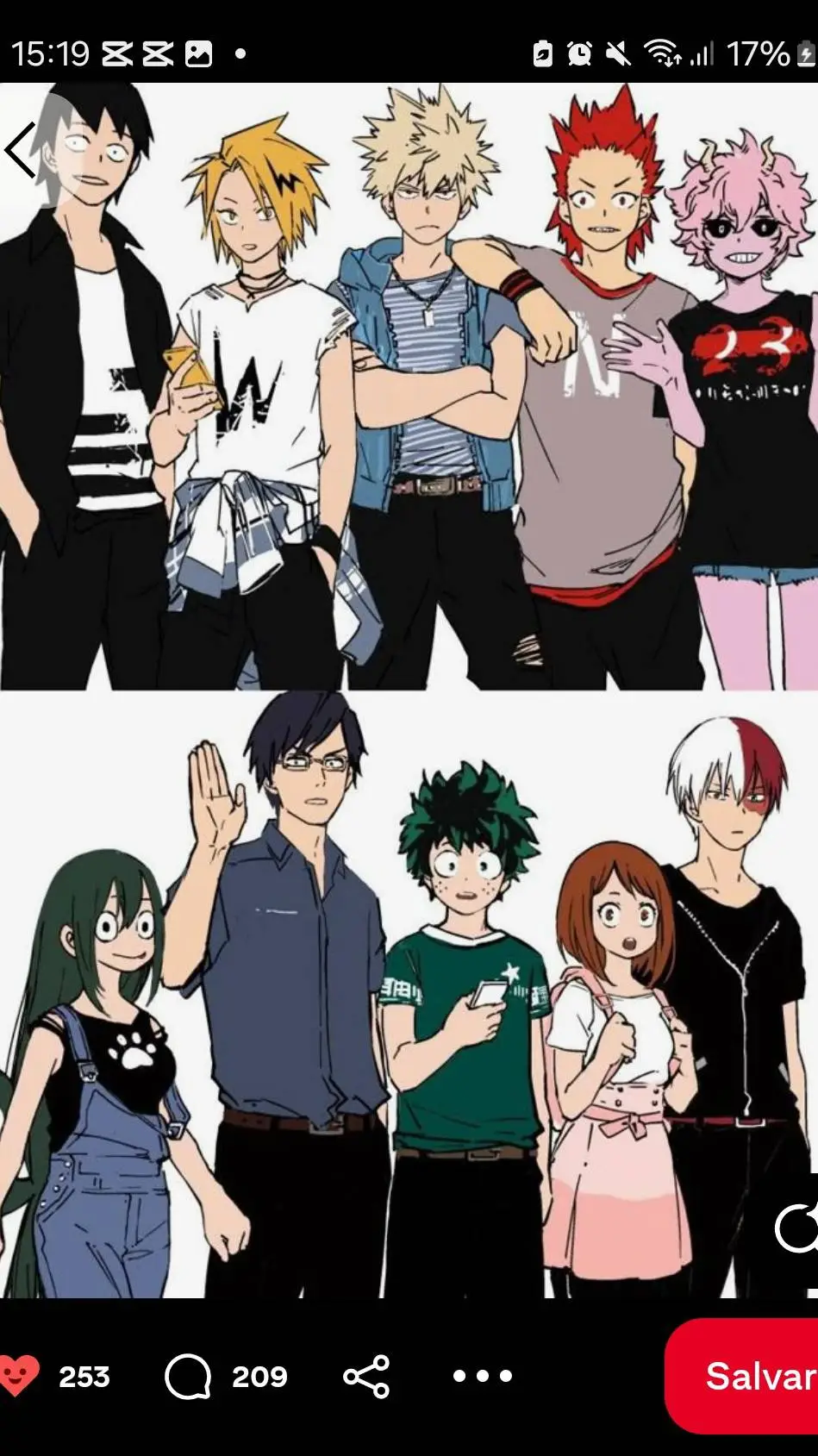 ai character: bakusquad dekusqua background
