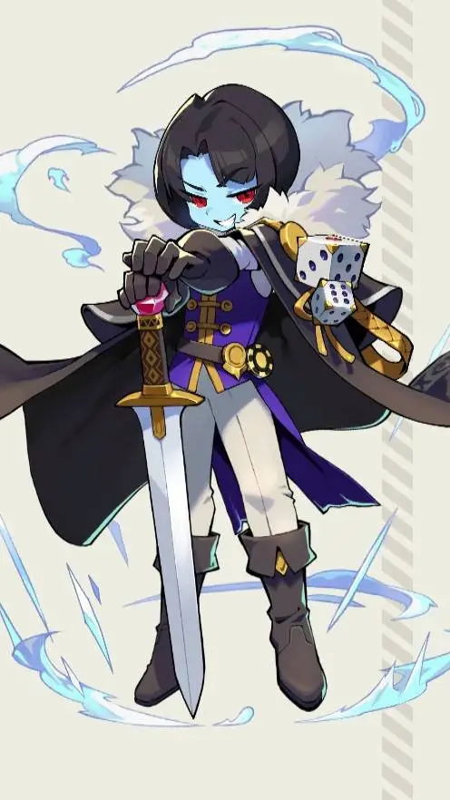 ai character: prince dice background