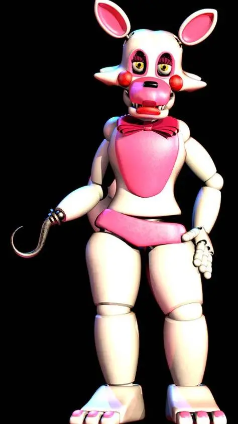 ai character: toy foxy  background