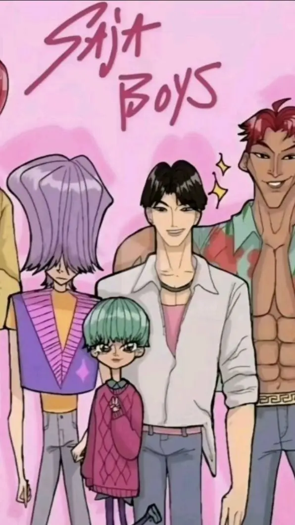 ai character: Saja boys background