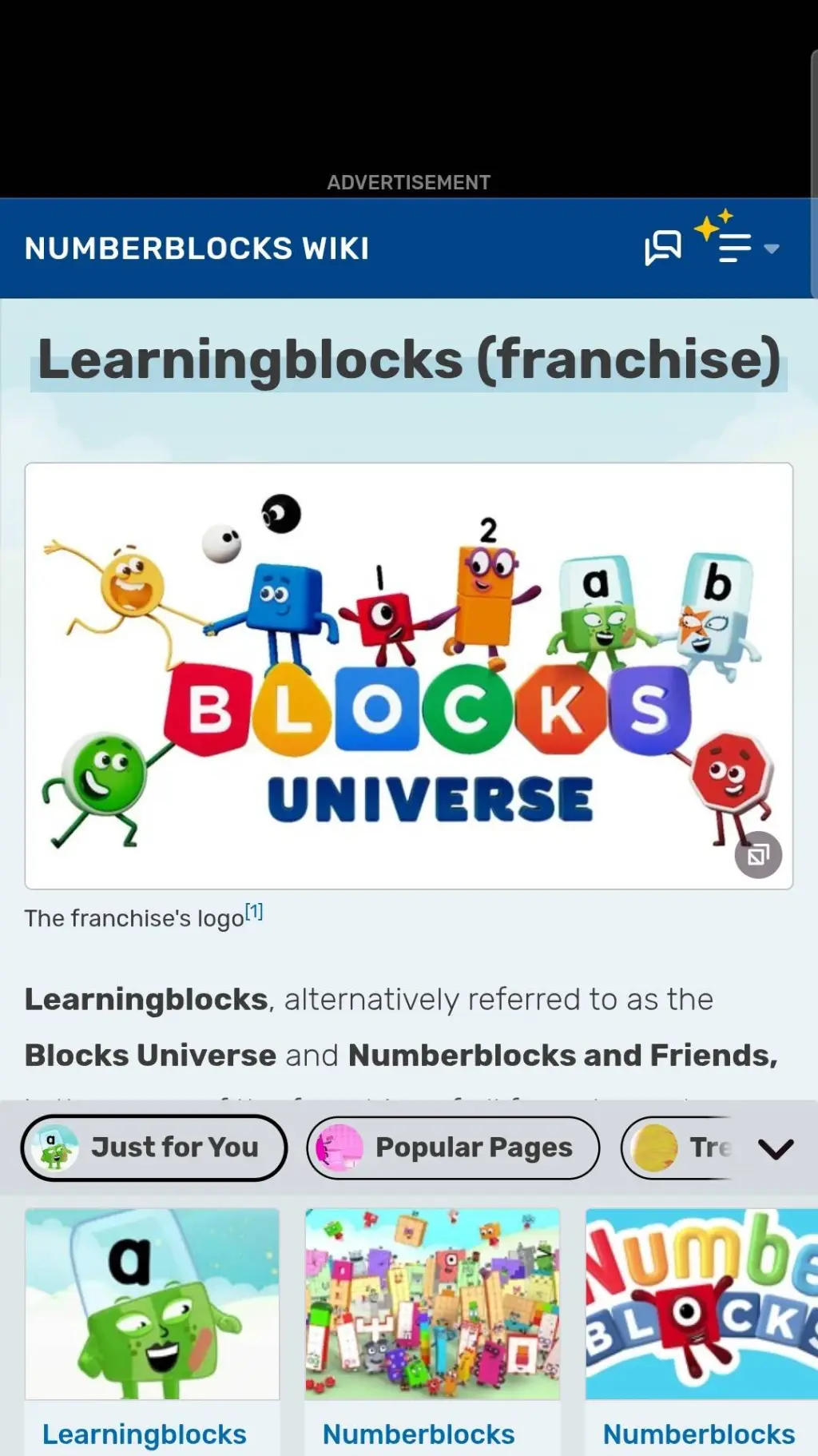 ai character: Learning blocks background