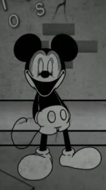 ai character: Sad mouse.avi  background