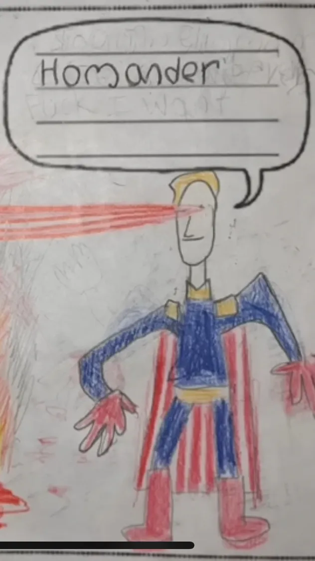 ai character: Homelander background