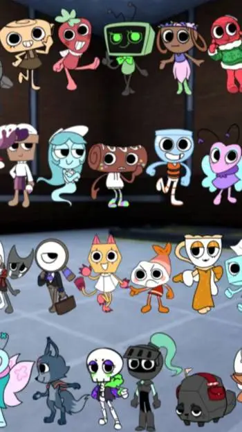 ai character: Dw new toon! background