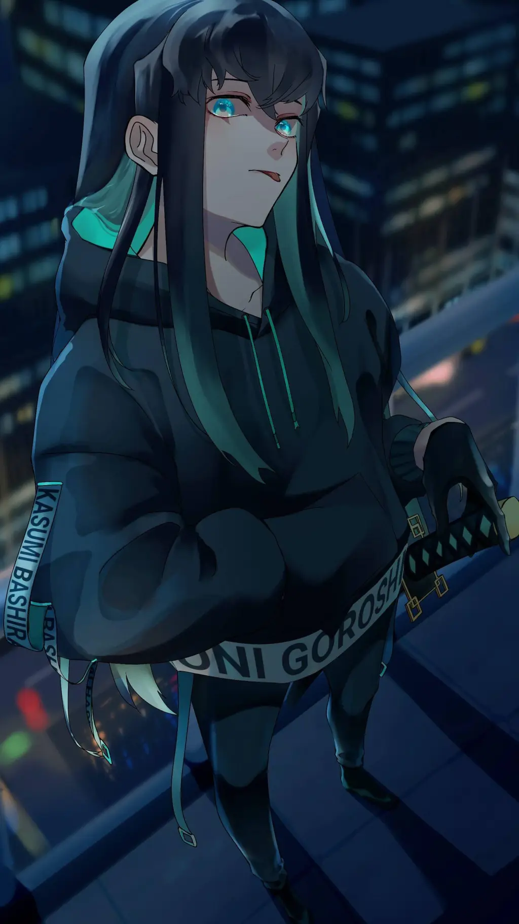 ai character: muichro background