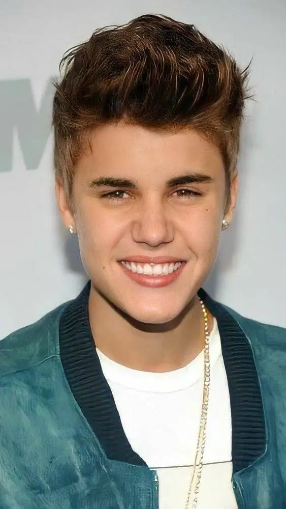 ai character: Justin Bieber  background