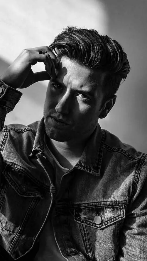 ai character: Logan Henderson  background