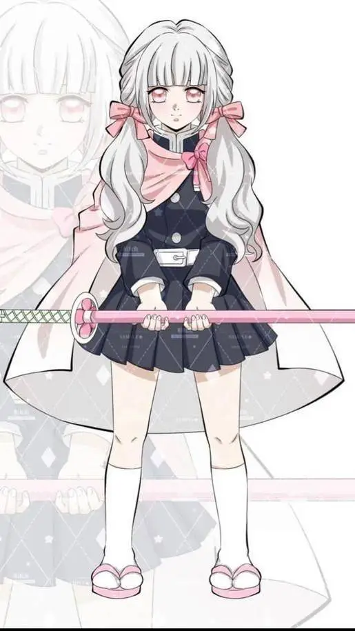 ai character: Asumí x Sanemi background