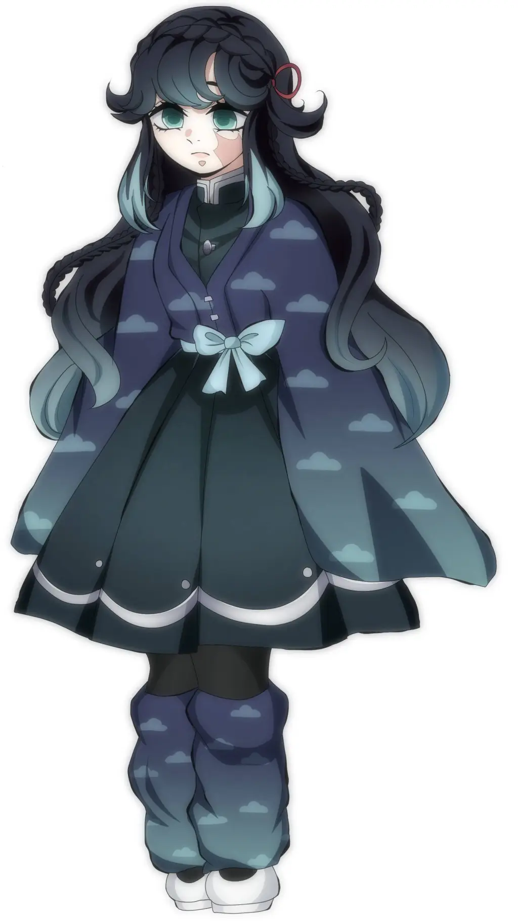 ai character: Tokito x Sanae background