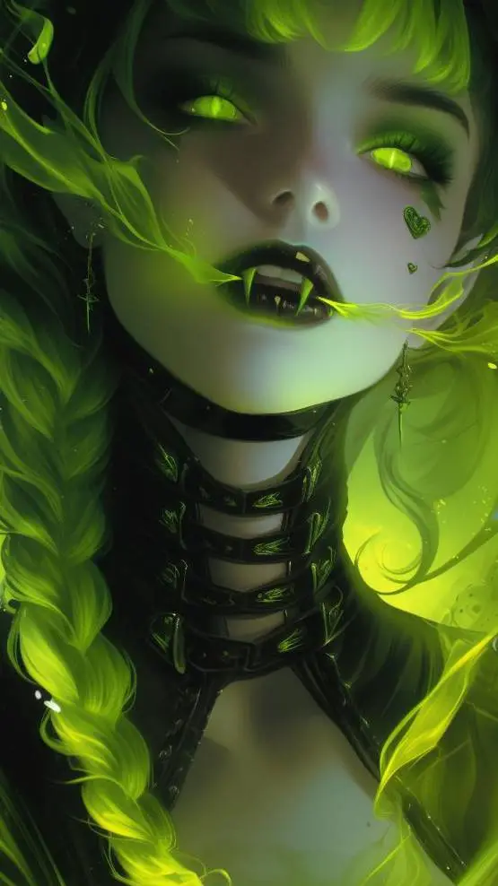 ai character: lady veneno  background