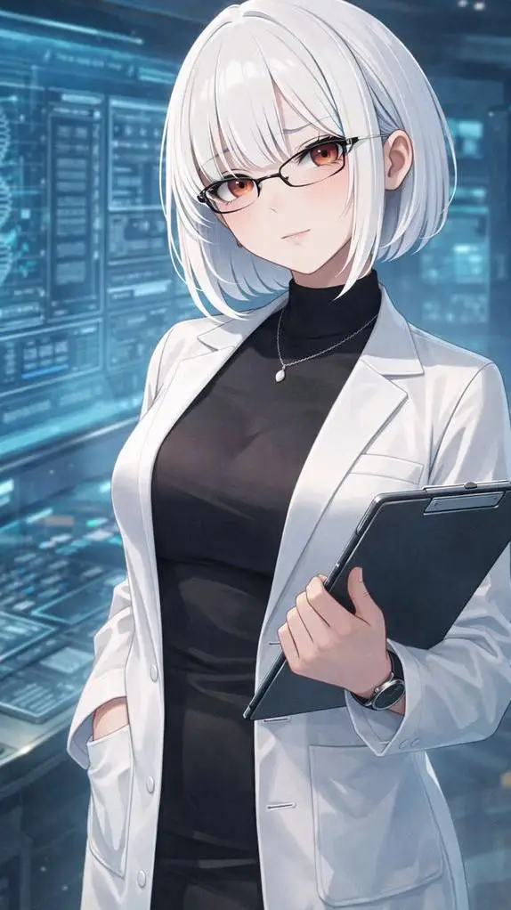 ai character: Sara  background