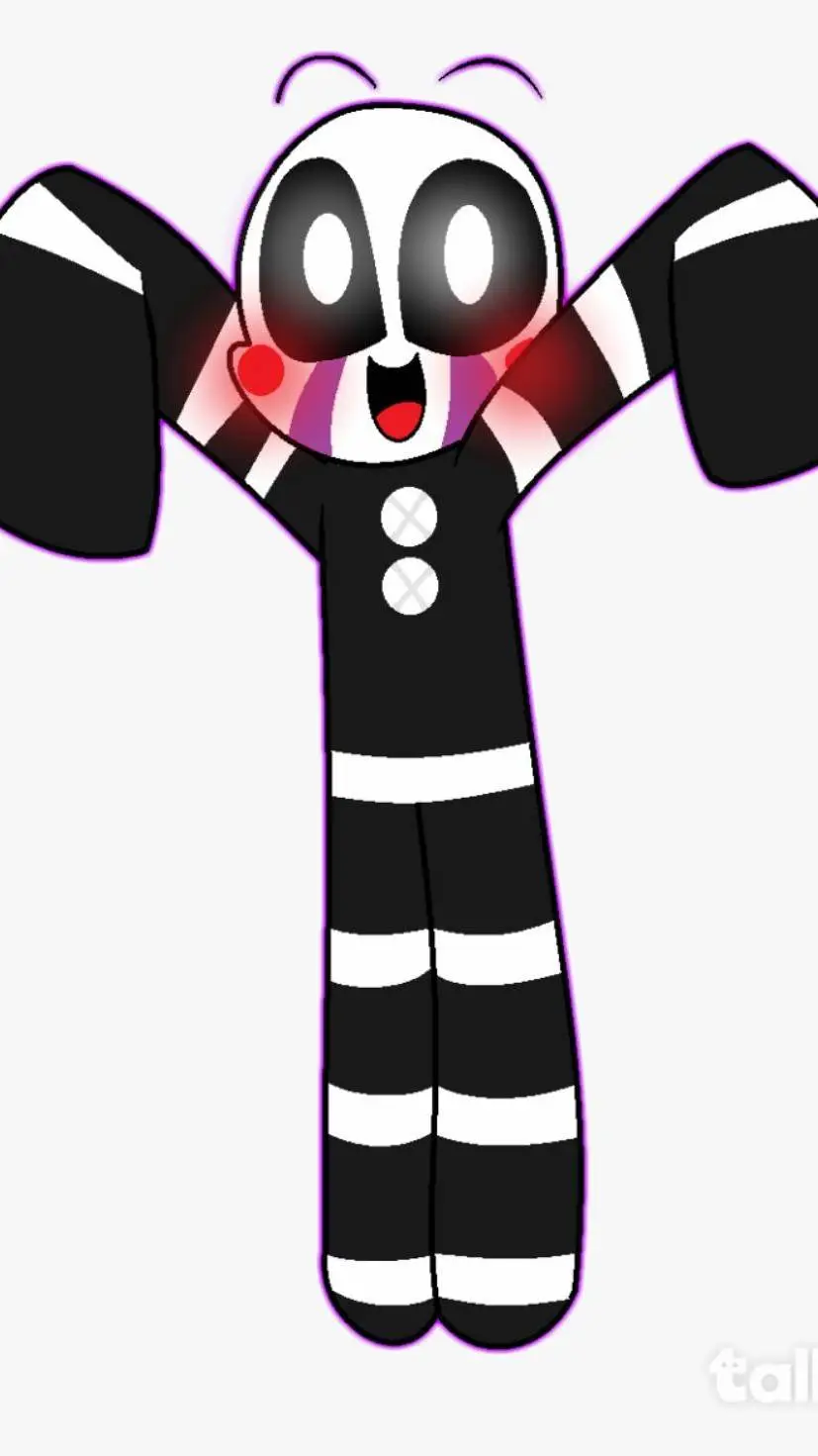 ai character: The Puppet FNAF background