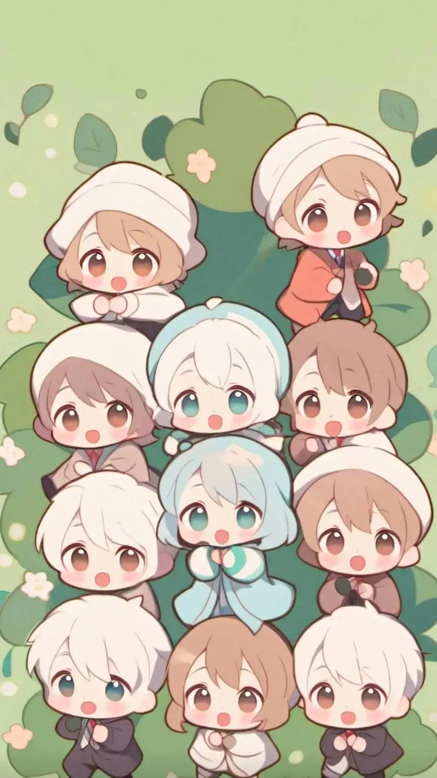 ai character: 11 bebes background