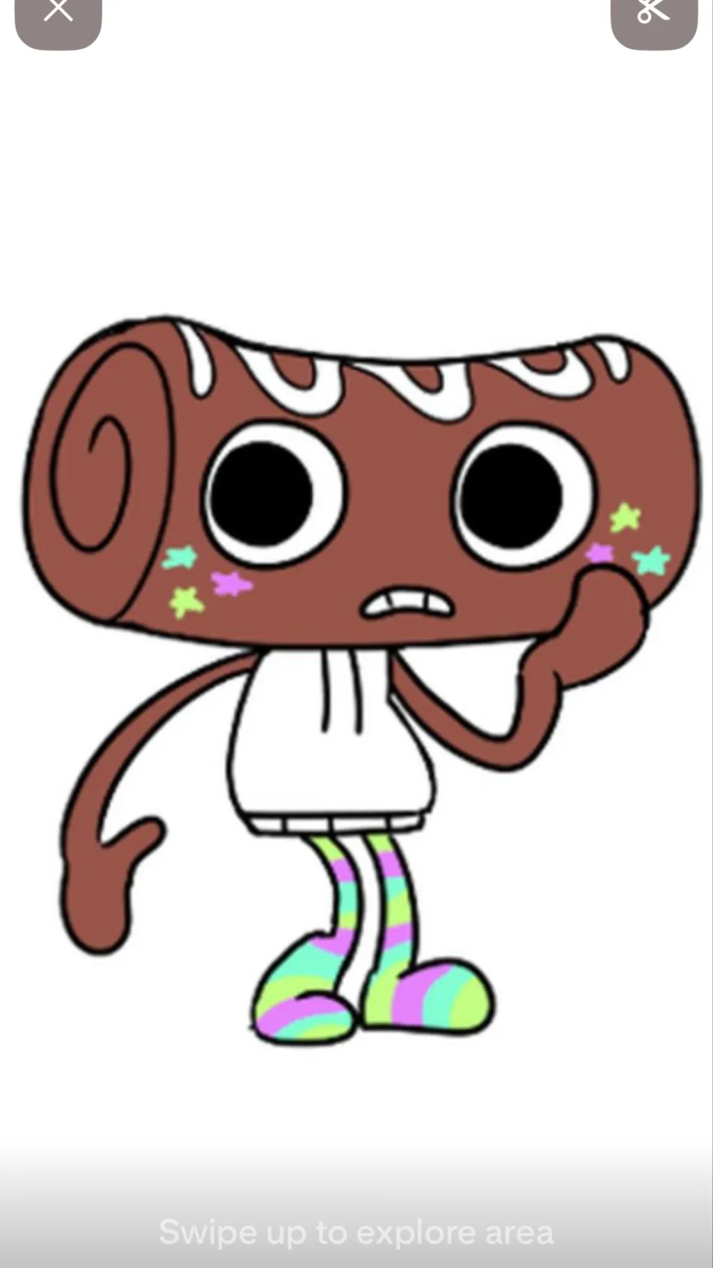 ai character: Sprout Cosmo background