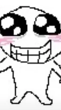 ai character: Cake moon background