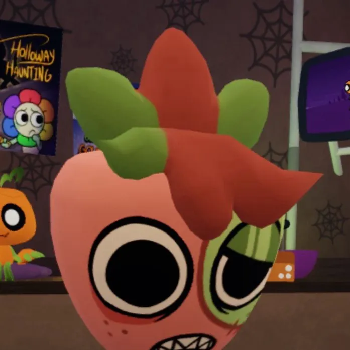 chat with ai character: ￼Lol Fruit cake.