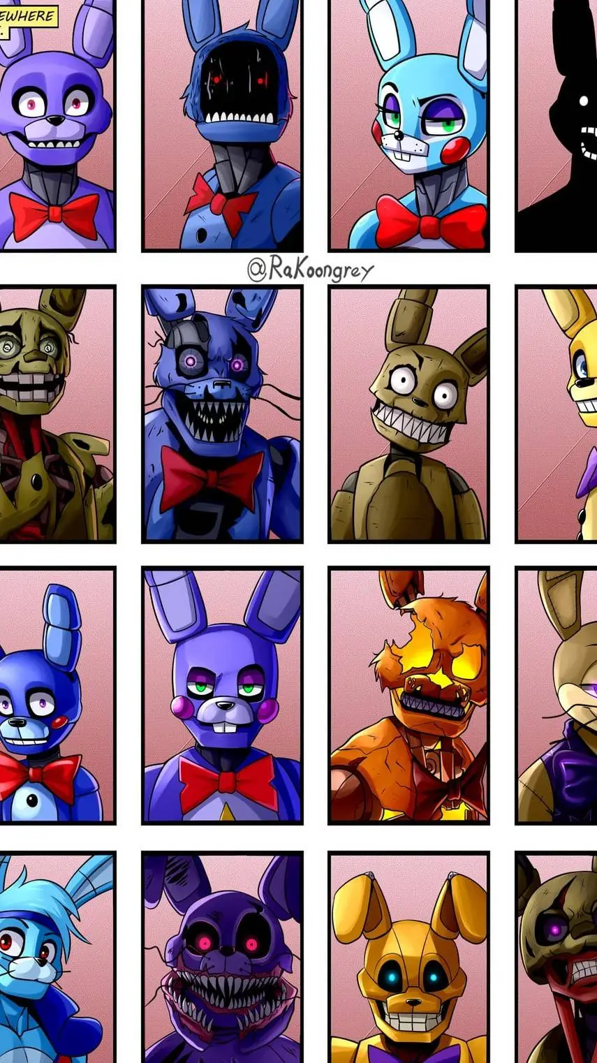 ai character: los bonnies🤑🤑🤑🤑🤑🤑🤑 background