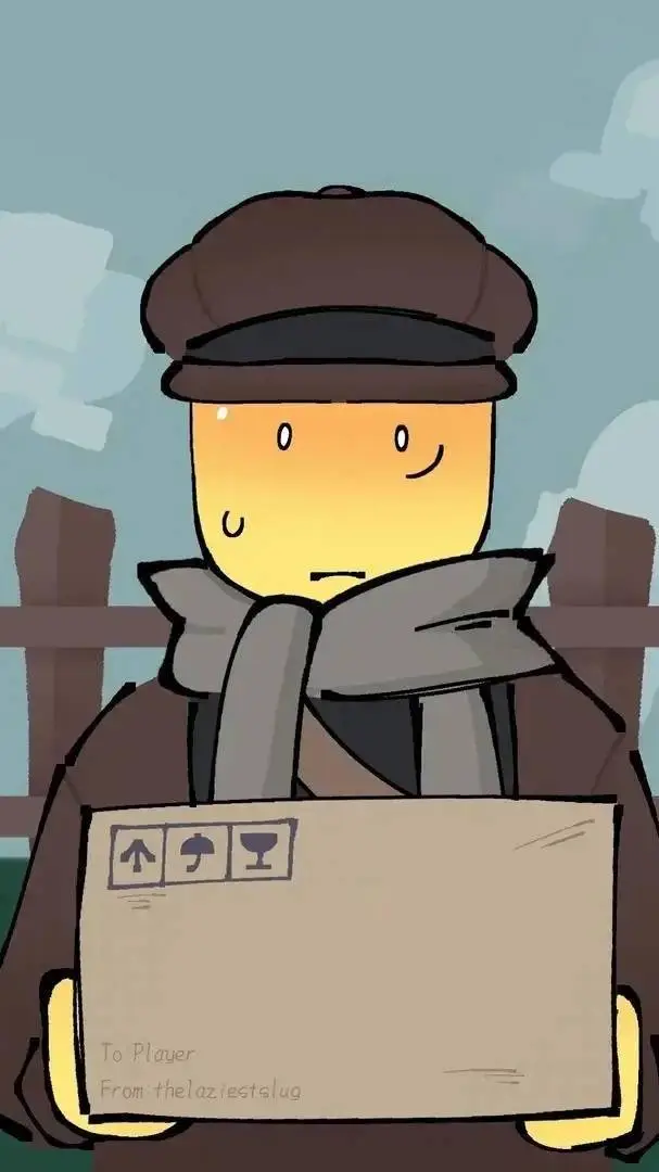 ai character: POSTMAN :D background