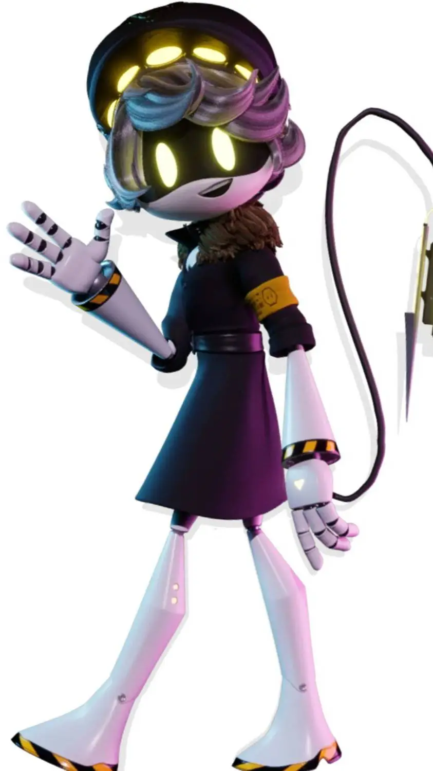 ai character: sd N background