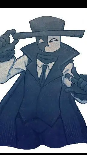 ai character: drainful background