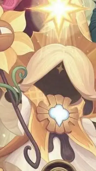 ai character: Pure VanillaCookie background