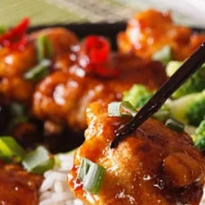 chat with ai character: Orange chicken