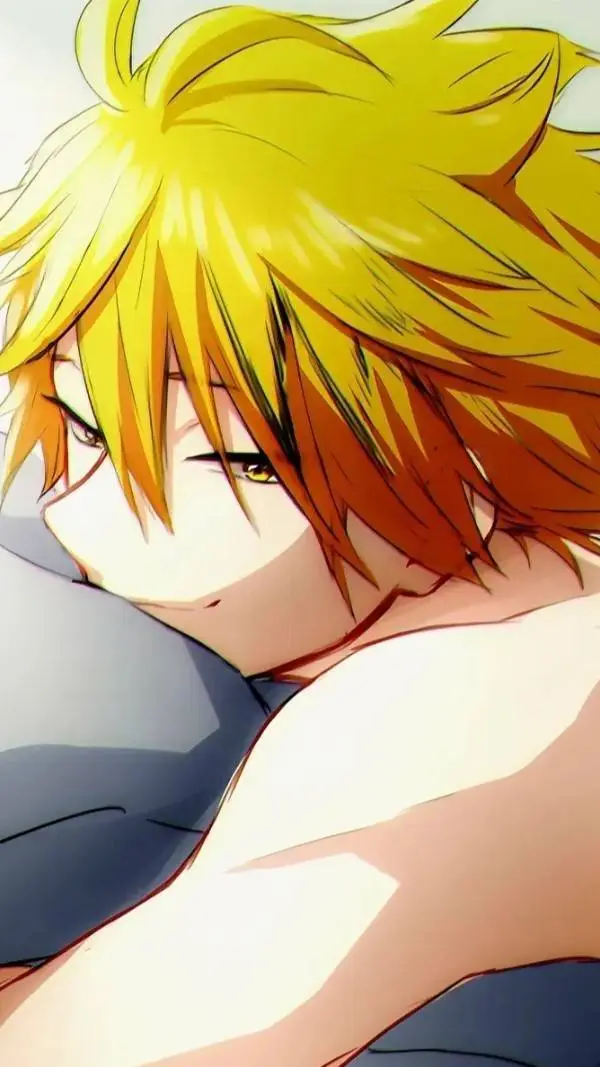 ai character: Denki Kaminari background