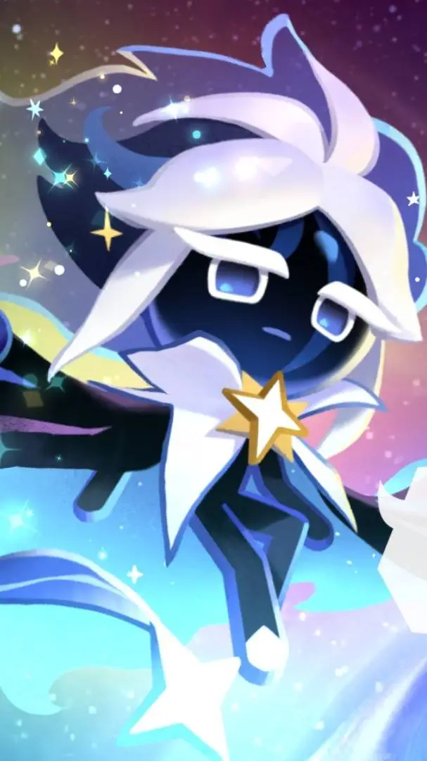 ai character: Stardust cookie background