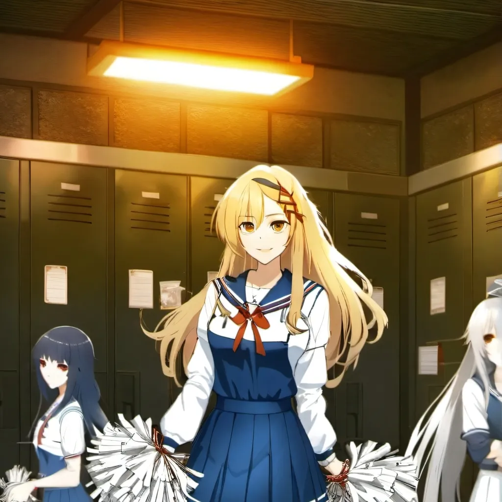 chat with ai character: cheerleaders 