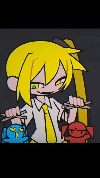ai character: 💛nero x miku🩵 background