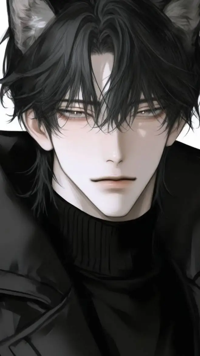 ai character: Leo(cat to person) background