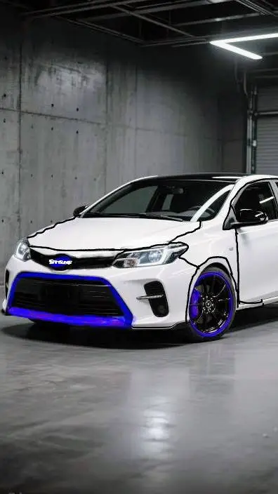 ai character: your Samsung car background