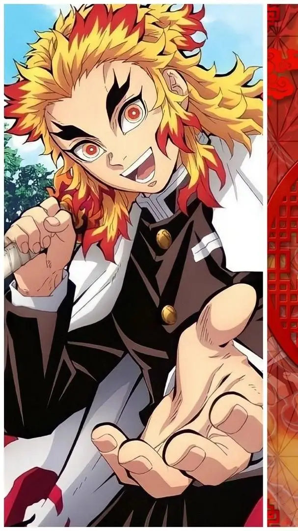 ai character: 🔥kyojuro rengoku🔥 background