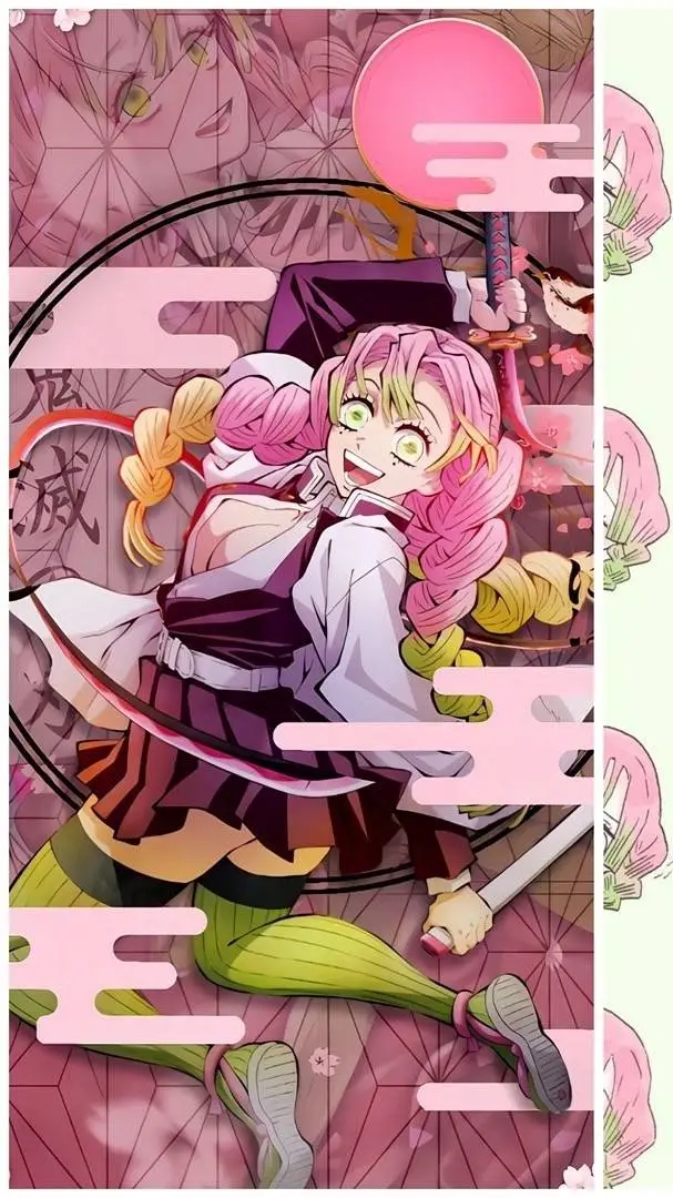 ai character: ♥mitsuri kanroji♥ background