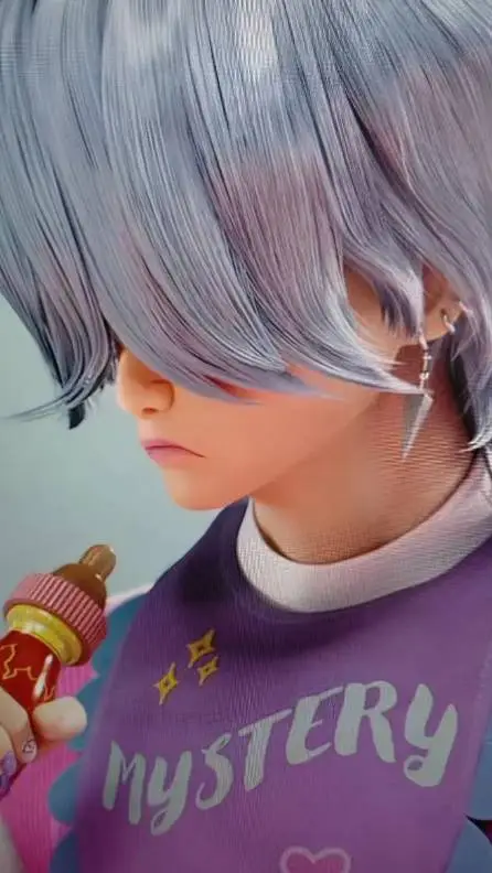 ai character: mystery  background
